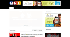 Desktop Screenshot of mnl-online.com
